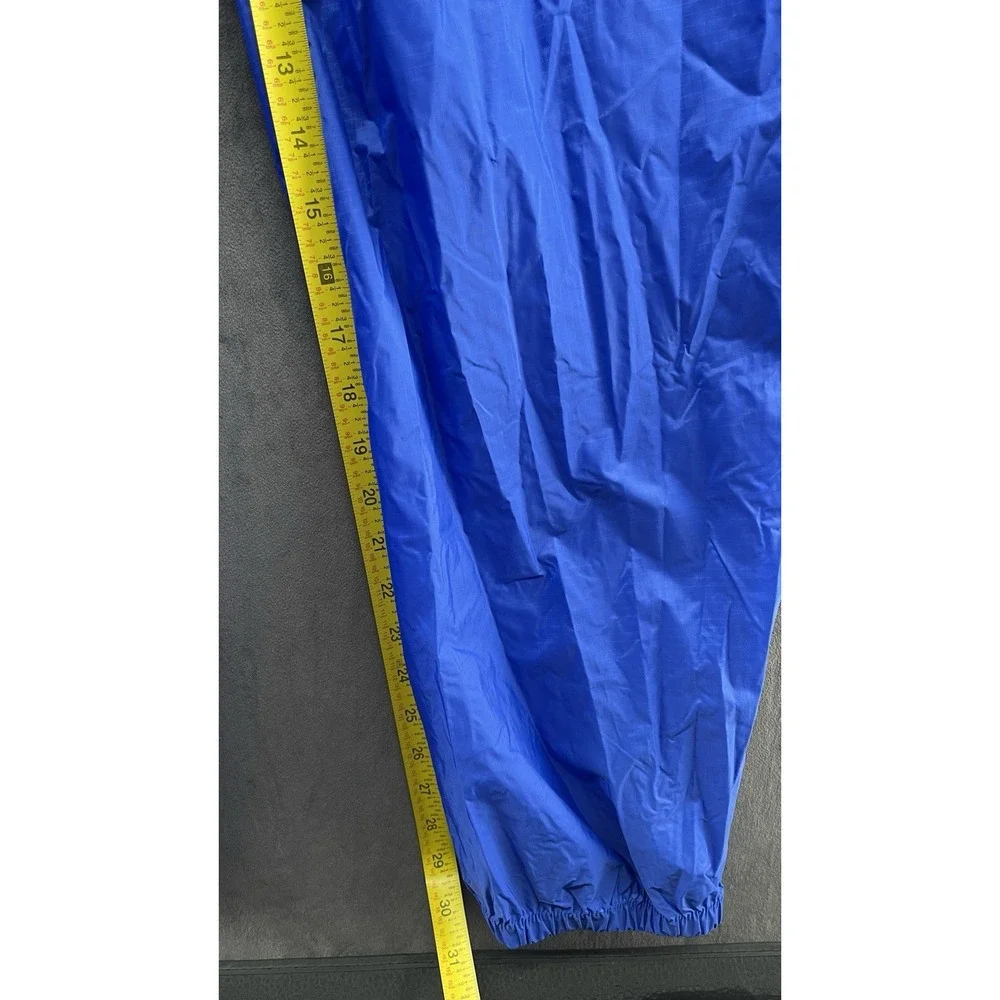 Vtg 90s Patagonia Blue Nylon Windbreaker Shell Pants Size M